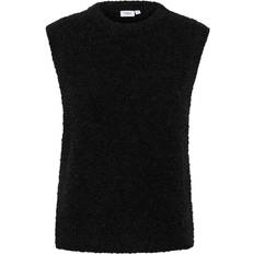 Saint Tropez Gelasz Vest Strik 30513550 Black (XXLARGE)