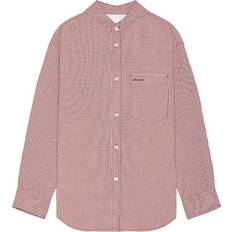 After Pray After Pray Scout Check Shirt in Burgundy. M, S