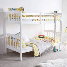 Kosy Koala White Wood 3ft Single Kids Bunkbed Bunk Bed