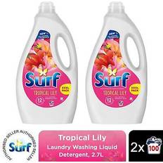 Surf Xxxl Laundry Washing Liquid Detergent Tropical Lily 5.4 l, 200 Washes