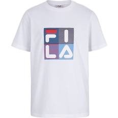 Fila Sevhac Graphic Logo Short Sleeve T-shirt Weiß 11-12 Years Junge