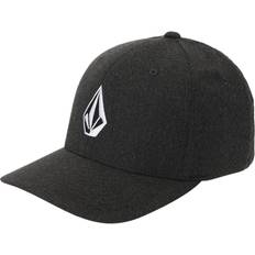 Volcom Herr Kepsar Volcom Full Stone Hthr Flexfit Keps charcoal heather