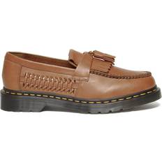 Dr. Martens Adrian Woven Leather Tassel Loafers - Tan