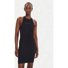 Dam - Seamless Klänningar Calvin Klein Seamless Racerback Dress Black