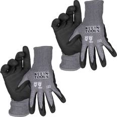 Knit Dipped Gloves, Cut Level A2 Touchscreen, Sma, S, Color Gray/Black, Included (qty. Model# 60583