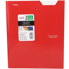 Acco Office Supplies Acco Five Star Pocket And Prong Folder 9 in. x 11 in. Red