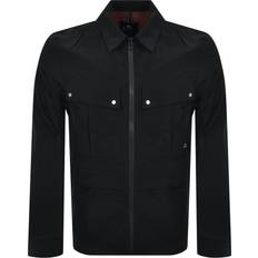 Paul Smith Men Outerwear Paul Smith Unlined Overshirt Jacket Black