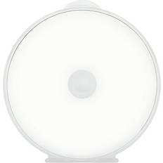 Optical Storage 50 Clear Round ClamShell CD/DVD Case with Lock