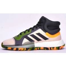 Adidas Marquee Boost Men's Trainers, In Legend Earth Forest Green Orange Burst