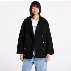 Tommy Hilfiger Black Coats Tommy Hilfiger Mantel Jeans Wool Peacoat Black