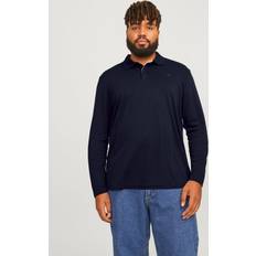 Clothing Jack & Jones Rodney Polo Long Sleeve Night SKY 5XL(62)