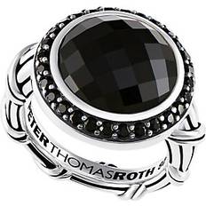 Red Rings Peter Thomas Roth Peter Thomas Roth Galaxy Sterling Onyx Halo R ng Silver