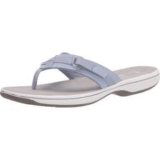 Clarks Purple Shoes Clarks Women's Breeze Sea Flip-Flop, Lavender Synthetic