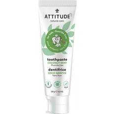 Attitude Toothpaste Fluoride Free For Kids Coconut Mint 4.5 oz