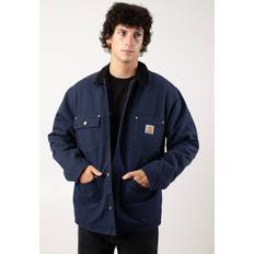 Canvas - Denim Jackets Carhartt WIP Light Jackets, male, Blue, Blue Coats for Men Aw24