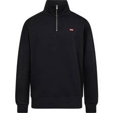 Levi's Sweatere Levi's Original HM 1/4 Zip Mineral BL Sweatshirt - Rød/Sort/Hvid