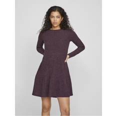 Long - Short Dresses Vila Long Sleeved Short Dress