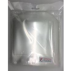 Optical Storage DragonTrading 200 x premium 120 micron high-quality cd plastic sleeve with non-sealable flaps