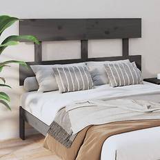 Solid Solid Wood Pine Bed J4D2 Headboard
