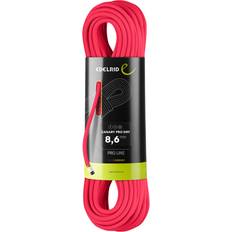 Roze Klimtouwen en Slinges Edelrid Canary Pro Dry 8.6 Ambassador klimtouw Roze