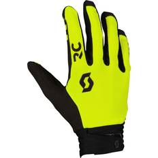 Herr - Textil Motorcykelhandskar Scott Cykelhandskar DH Factory LF Handskar - Yellow/Black Herr