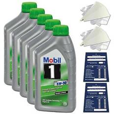Mobil 5 Liter 1 Esp 5W30 MB 229.31 229.51 229.52 Porsche C30 API SN SM Motoröl 5L