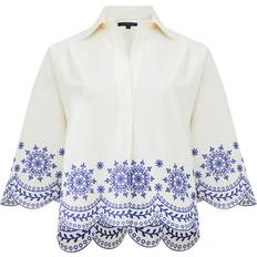 Clothing French Connection Alissa Popover White