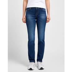 Lee Marion Straight Jeans Blau Frau