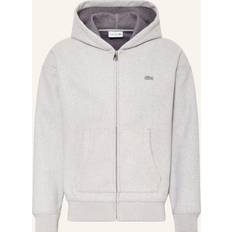 Herr - Hoodies - Silver Tröjor Lacoste Grå huvtröja med dragkedja-Grå/a