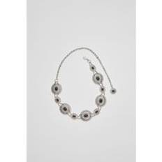 Grey Belts Stradivarius Contrast Metal Belt - Grey