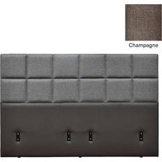 160 cm Sänggavlar Tempur Spring Box Check 160x130 - Beige/Champagne Sänggavel 160cm