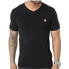 Guess Herren Bekleidung Guess T-Shirt mit V-Ausschnitt VN Core Noir