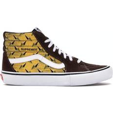 Sneakers Vans Sk8-Hi Supreme Diamond Plate Brown Brown/Yellow