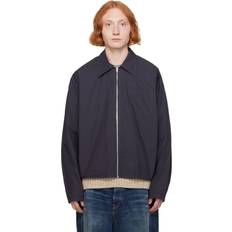 Acne Studios Shirts Acne Studios Gray Zip Shirt DQX CHARCOAL BLACK IT