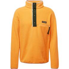 Dame - Fleecetrøjer & Piletrøjer - Orange Sweatere Columbia Helvetia II Orange fleece-trøje med kort knapstolpe med trykknapper