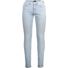 Gant Unisex Trousers & Shorts Gant light blue cotton jeans pants -size w29/l34