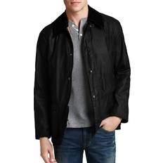 Abbigliamento Barbour Giubbino Ashby Wax Jacket - Black