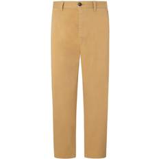 Pepe Jeans Chino Trousers Nils Yellow Casual - Yellow