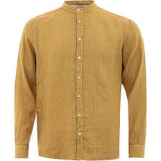 Gold - Men Shirts Gran sasso Linen Elegance Men's Men's Shirt