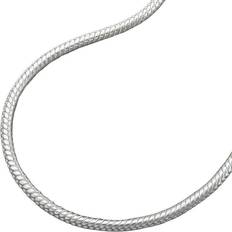 Kette 1,3mm runde schlangenkette silber 925 40cm