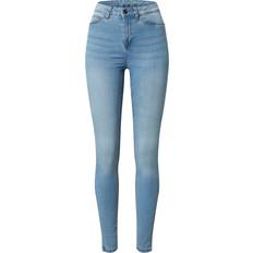 Noisy May Callie High Waist Skinny Vi059lb Jeans Blau Frau