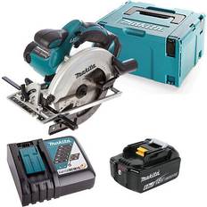 Makita dss611 18v lxt li-ion 165mm circular saw with 1 x 6.0ah battery, charg