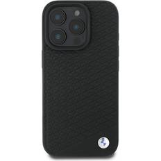 BMW iPhone 16 Pro Max Mobilskal MagSafe Diamond Metal Logo Svart TheMobileStore MagSafe-Tillbehör