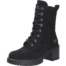 Dockers Kängor & Boots Dockers Stiefelette Schwarz Blockabsatz für Damen