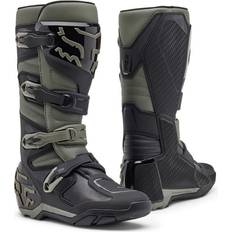 Fox Comp X Motocross Boots - Black/Grey