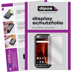 Dipos Displayschutzfolie Crystalclear (6 Stück, CAT S41) Smartphone Schutzfolie