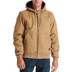 Timberland Gritman Lined Canvas Hooded Jacket, Dark Wheat