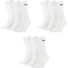 Puma Unisex Sokker Puma Crew Sock 3P, White, 2.5-5