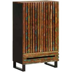 Multicoloured Sideboards vidaXL Highboard Solid Wood Acacia Sideboard