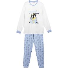 Ropa de dormir Cerda Group Bluey Long Sleeve Pyjama T-shirt Weiß Mann